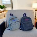 Personalised Kids Backpack Embroidered with Name Initials Choice of Colours School Bag