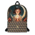 Medium Backpack for Kid, Adult, Back to School, Fine Art Bag, Water-Resistant with Laptop Compartment, Stylish Versatile Rucksack, WBB0103