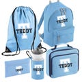 Personalised Back to School Set for Boys & Girls / School Essentials Backpack, Bottle, Lunch Bag, PE Bag, Pencil Case / School Supplies