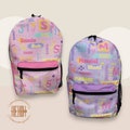 Personalized Kids Backpack | Custom backpack for Girls | Custom Name Book Bag | School Backpack | Bag Customized | Back to School Essentials