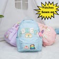 Personalized Kids Backpack,Customized Kids Backpack with Name, Patches Sewn on School Bag,Cute Book Bag,Back to School Gifts for Student