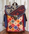Hand Woven Bag,Laptop Bag, Backpack, Oriental Bag,Carpet Bag, Kilim Bag, Turkish Bag, Carpet Patterned Backpack, Ethnic Bag for Women,