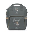 Multifunctional Grey Backpack