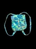 Upcycled Tie Dye Hawaiian Mini Backpack