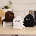Mini Backpack Purse, Black Mini Backpack, Personalized Backpack, Embroidered Mini Backpack , Cute Bag for Adult, School Bag, Little Backpack