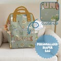 Personalized Baby Boy Fishing Diaper Backpack | Diaper Bag for New Mom, Backpack for Toddler Mom, Gift for Xmas, Gift for Fisherman Dad