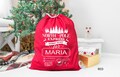 Christmas Santa Sack, Personalized Santa Sack, Santa Sack, Christmas Gift Bag, Santa Delivery Bag, Custom Xmas Gift, Christmas Gift for Kids