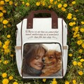 Dog Mom Backpack, Pet Travel Bag, Dog Diaper Bag, Dog Backpack, Dog Supplies Organizer, Dog Mom Gift