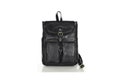 Black Leather Rucksack - Handmade Italian Backpack for Women - Elegant Vintage Knapsack for Everyday