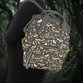 Fabled Forest Diaper Bag, Forestcore Diaper Backpack, Dark Cottagecore Baby Bag, Witchy Mama Diaper Bag, Forest Goblincore Baby Shower Gift
