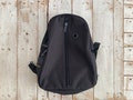 Vintage Marimekko Jaguar 2yk Backpack, Bag Black Canvas Fabric, made in Finland laptop retro, minimalism minimalist Finnish Hippie 2000's 4j