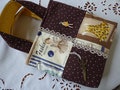 Yuwa fashion fabric bag (yellow)