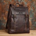 Leather Office backpack Men, Leather Backpack, Laptop  Backpack, School Backpack, Rucksack, Shoulder Bag, Personalized Gift for him &  her