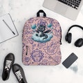 Backpack for laptop Dragon & Bubbles Girls rule pattern