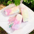 Colorful Plush Pencilcase - Back to School Pencilcase - Colourful and Plush Pencil Case for Children/Boy/Girl