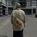 Vintage Japanese Style Shoulders Bag Y2K Grunge Avantgarde Man Woomen Streetstyle