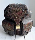 Steampunk mens leather backpack Leather backpack purse men Leather backpacks for men Travel backpack Leather bag men Birthday gifts for him