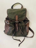 Prada Nylon and Leather Backpack