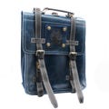 Blue Bag of the Abyss | Gamer's Leather Backpack for TTRPG Gamers, Dungeons and Dragons Bag, Bag of Holding, Accessories Backpack