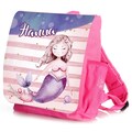 Kindergartenrucksack mit Name | Meerjungfrau | personalisiert Kindergartentasche erster Geburtstag M?dchen Kinderrucksack Boho Rosa