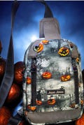 Sling Halloween style front or back facing bag Left shoulder