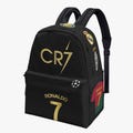 Ronaldo Fan Backpack, Soccer Player School Bag, Sporty Travel Backpack