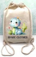 Personalized gym bag for spare clothes for kindergarten-sports bag - with name
