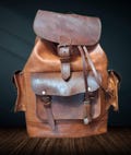 Leather Backpacks, Handmade Leather Backpacks, Genuine Leather Backpacks, Leather Bookbags, Durable Leather Backpacks, Everyday Leather Bag