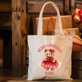 Christmas Tote | Personalised Christmas Tote | Teddy Bear Christmas