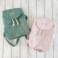 Personalised Organic Cotton Mini Rucksack, Backpack, Small Travel Bag, Children?s Bag, Hand Luggage, Christmas Gift, Birthday Gift