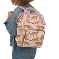 Leopard Print Backpack, Stylish Bag, Animal Print backpack, Travel Mom Essential, exotic animal Travel bag, Leopard Diaper Bag