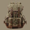 Personalized Leather Canvas Backpack Men Women Outdoor Hiking Bag Travel Bag Laptop School Bag Rucksack Business shoulder Gifts for him her