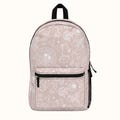 Blush Disney Canvas Backpack, Custom Book Bag, Disney Gift, Kids Backpack, Kindergarten Backpack, Laptop Backpack, Nylon Toddler Backpack
