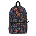 Neon Christmas Backpack Santa Backpack Christmas Bag Santa Claus Bag Snowman Backpack Christmas School Bag