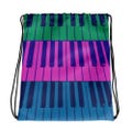 Piano Drawstring Backpack Bag in Vibrant Bright Colors -  Free Shipping!