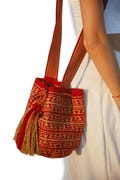 Wayuu bag handmade with exclusive designs original one of a kind bag Colombian mochila crochet shoulder bag ethnic designs
