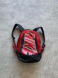 Nike vintage backpack bag red big logo unisex