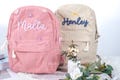 Custom Monogrammed Backpack: Perfect for Preschool, Toddlers, and Diapers ? A Thoughtful Gift for New Babies!