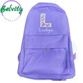 Embroidered Personalised Backpack | Nursery schoolbag | Customized Kid Backpack | Initial and Name | Back to School Backpack | Birthday gift