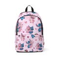 Backpack, Stitch and Angel Love Design, School Bag, Laptop Bag, Travel Backpack, Gift for Disney Fans, Cute Backpack, Cartoon Characters