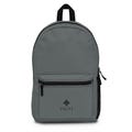Minimalist Grey Backpack - Paoti Brand - Travel School Work - Elegant Unisex, Stylish Rucksack, Chic College Bag, Fashionable Laptop