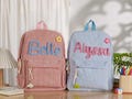 Personalized Toddler Backpack With Name, Preschool Backpack,, Handmade School Bags for Toddlers, Toddler Gift Custom ,Kids Christmas