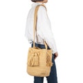 Wayuu bag handmade plain colour camel basket gift original Colombian mochila crochet shoulder shopper bag bucket unicolor black and more