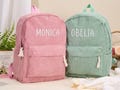 Personalized Baby Backpacks,Monogrammed Toddler Backpacks,Corduroy Backpack,Preschool Book Bag,Baby Shower Gifts,Christmas gifts for Kids