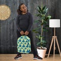 Peacock, Unique, Handmade Design Backpack