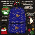 The Great I Am Backpack Christian School Bag Durable Waterproof Book Bag Inspirational Faith Travel Backpack Gift for Teen Adult