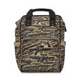 Tactical Baby Diaper Backpack - Camouflage Weapon Print
