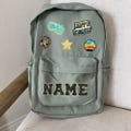 Personalized Camping & Adventure Kid's Backpack with Patches | Custom Adventure  Explorer Backpack | Custom Camping Style Backpack