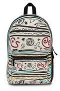 Backpack - Hand Drawn Abstract Pattern Design