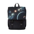 Space Explorer Backpack, Galaxy School Bag, Sci-Fi Travel Rucksack, Astronomy Shoulder Pack, Universe Bookbag